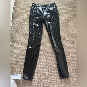 House of Cb shiny vegan leather pants